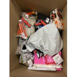 COMBINED LOT OF 40 ITEMS - RRP £369.05 - Genware, Creativ, tesafilm, KORBOND, Blue, Smart, ABUS