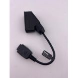 Hama Scart Adapter (Scart Coupling for the Special Samsung TV Connection EXT RGB) Black