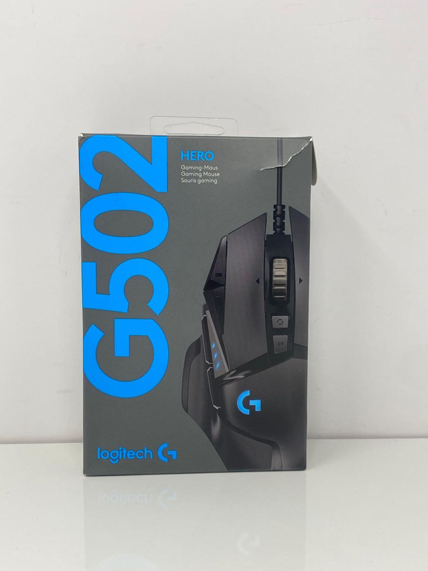 RRP £62.56 - Logitech G502 HERO High Performance Wired Gaming Mouse, 25K Sensor, 25,600 DPI, RGB, A - Image 2 of 6