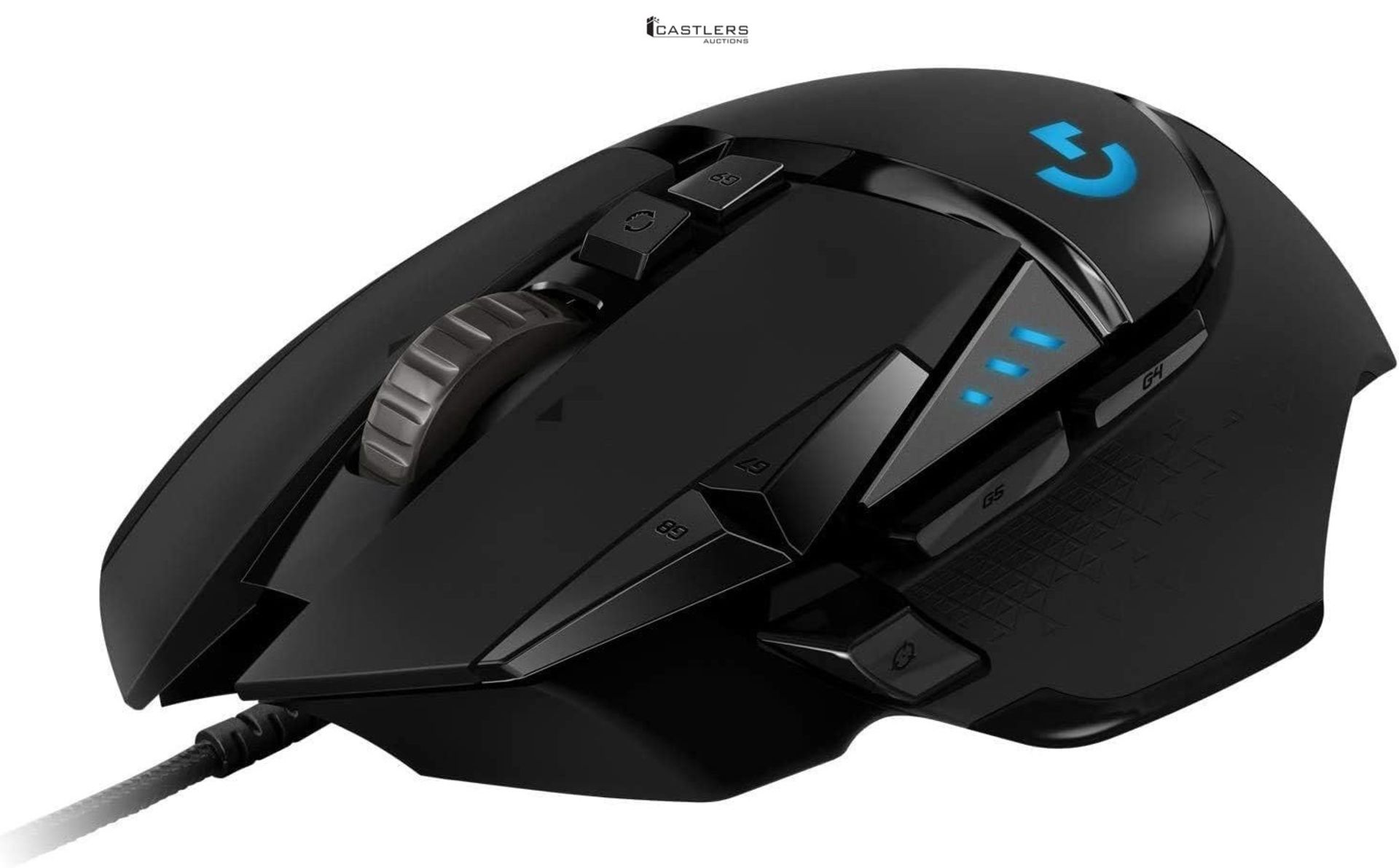 RRP £62.56 - Logitech G502 HERO High Performance Wired Gaming Mouse, 25K Sensor, 25,600 DPI, RGB, A