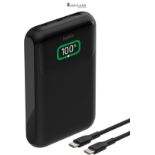 RRP £79.99 - Belkin BoostCharge 3-Port Laptop Power Bank 20K with USB-C & USB-A Ports, Fast Charge