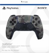 RRP £65.87 - PlayStation 5 DualSense Wireless Controller - Grey Camo