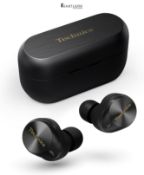RRP £268.25 - Technics EAH-AZ80E-K Wireless Earbuds with Noise Cancelling, 3 Device Multipoint Blue