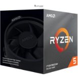 RRP £74.07 - AMD Ryzen 5 3400G Processor (4C/8T, 6 MB cache, 4.2 GHz Max Boost) with Radeon RX Vega