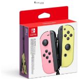 RRP £61.46 - Joy-Con Pair Pastel Pink/Pastel Yellow (Nintendo Switch)
