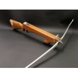A crossbow    Provenance: The property of a lifetime collector and airgun enthusiast