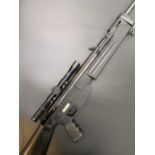 An Air Arms Hi-Power .22 air rifle, 39301, with an Apollo 4 x 20 scope, 110.5 cm overall