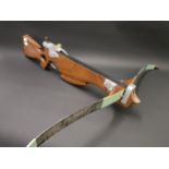 A crossbow     Provenance: The property of a lifetime collector and airgun enthusiast