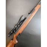 An Original Model 52 .177 air rifle, 908085, with a Nikko Stirling Gold Crown 4-12 x 40 scope, 112