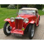 1946 MG TC Registration number MG 6998 Chassis number TC 0965 Engine number XPAG 1557 94,131