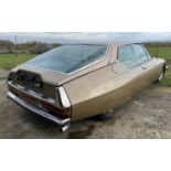 1972 Citroen SM Maserati SB Coupe Registration number EKP 906K Original pale metallic gold with a