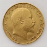 An Edward VII half sovereign, 1903