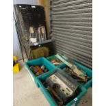 A 1965/66 Ford Mustang boot lid, a 1985 Ford Mustang T top, Ford Edsel and other American car