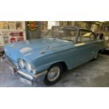 1963 Ford Consul Capri GT by Hooper Registration number XUD 942 Blue with a cream leather interior