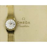 A gentleman's 18ct gold Omega Constellation Automatic Chronometer Officially Certified wristwatch,