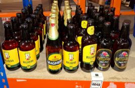 42 X BRAND NEW MIXED LOT TO INCLUDE 22X BULMERS CIDER BOTTLES 500ML -
