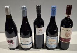 16 X BRAND NEW BOTTLES OF RED WINE IE. CASTELLO DI RADDA CHIANTI, PETIT PAUL, BETHANY FIRST VILLAGE,