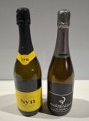 5 X BRAND NEW BOTTLES OF SPARKLING WINE IE. 2 X BILLECART-SALMON CHAMPAGNE, 3 X SYN CHARDONNAY PINOT