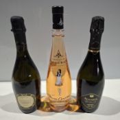 12 X BRAND NEW BOTTLES OF ALCOHOL IE. 8 X RIANNA PROSSECO 75CL & 4 X MARIE-CHRISTINE COTES DE PROVEN