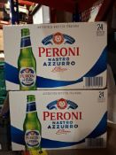 48 X BRAND NEW PERONI 330ML BOTTLES IN 2 BOXES