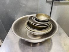 Misc Condition & Sizes Mixing Bowls (6"-18" inches)
