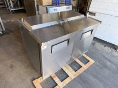 True TSSU-48-12-HC 12 CuFt Stainless Sandwich Salad Prep Unit