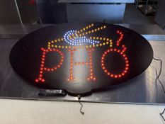 Pho Animated Neon Sign