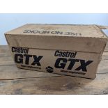 Qty Castrol GTX plastic oil bottles, NOS