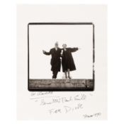 Avedon (Richard) Signed photograph