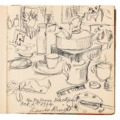 Autograph Album.- Incl. Laura Knight c. 1940s