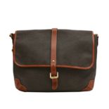 Mulberry Khaki Scotchgrain Heritage Messenger Bag
