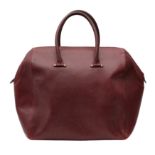 Cartier Bordeaux Bostan Travel Bag
