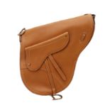 Christian Dior Tan Saddle Messenger Bag
