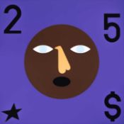 Nina Chanel Abney (American, 1982-present) Super Cool World #2706