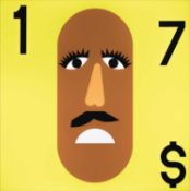 Nina Chanel Abney (American, 1982-present) Super Cool World #4279