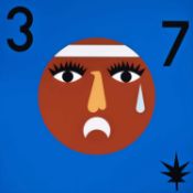 Nina Chanel Abney (American, 1982-present) Super Cool World #4192