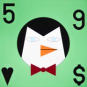 Nina Chanel Abney (American, 1982-present) Super Cool World #2016