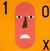 Nina Chanel Abney (American, 1982-present) Super Cool World #4454