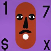 Nina Chanel Abney (American, 1982-present) Super Cool World #4225