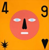 Nina Chanel Abney (American, 1982-present) Super Cool World #4787