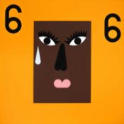 Nina Chanel Abney (American, 1982-present) Super Cool World #1855