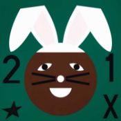 Nina Chanel Abney (American, 1982-present) Super Cool World #603