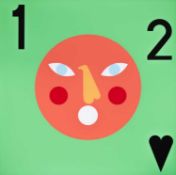 Nina Chanel Abney (American, 1982-present) Super Cool World #262