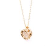 Tiffany Return To Tiffany Diamond Necklace Pink Gold (18K) Diamond Women,Men Fashion Pendant Necklac