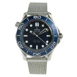OMEGA Seamaster Diver 300M Co-Axial Master Chronometer 42MM Watch Bond Movie 60th Anniversary Model