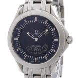 OMEGA Seamaster 120M Multifunction Steel Mens Watch 2521.81 Polished