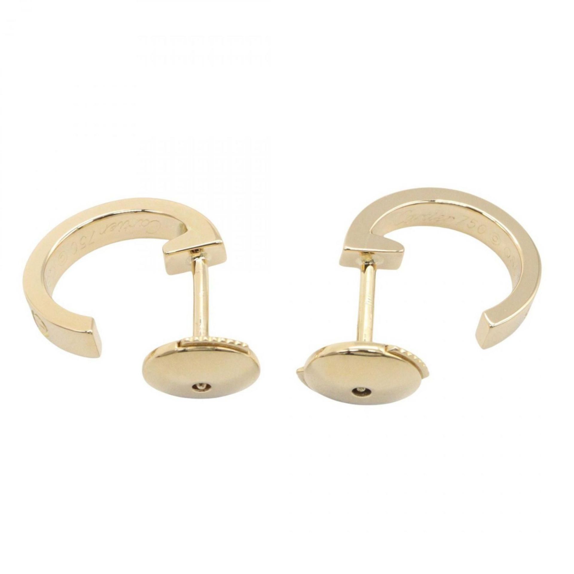 Cartier Mini Love Earrings, 18K Pink Gold, Women's, B8028800 - Image 2 of 6