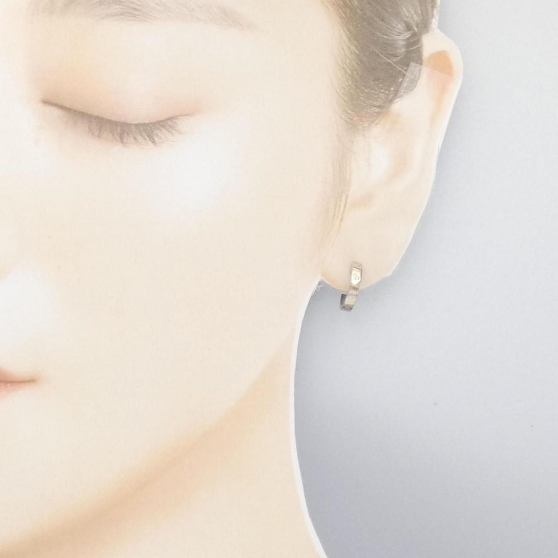 Cartier Mini Love Earrings - Image 4 of 4