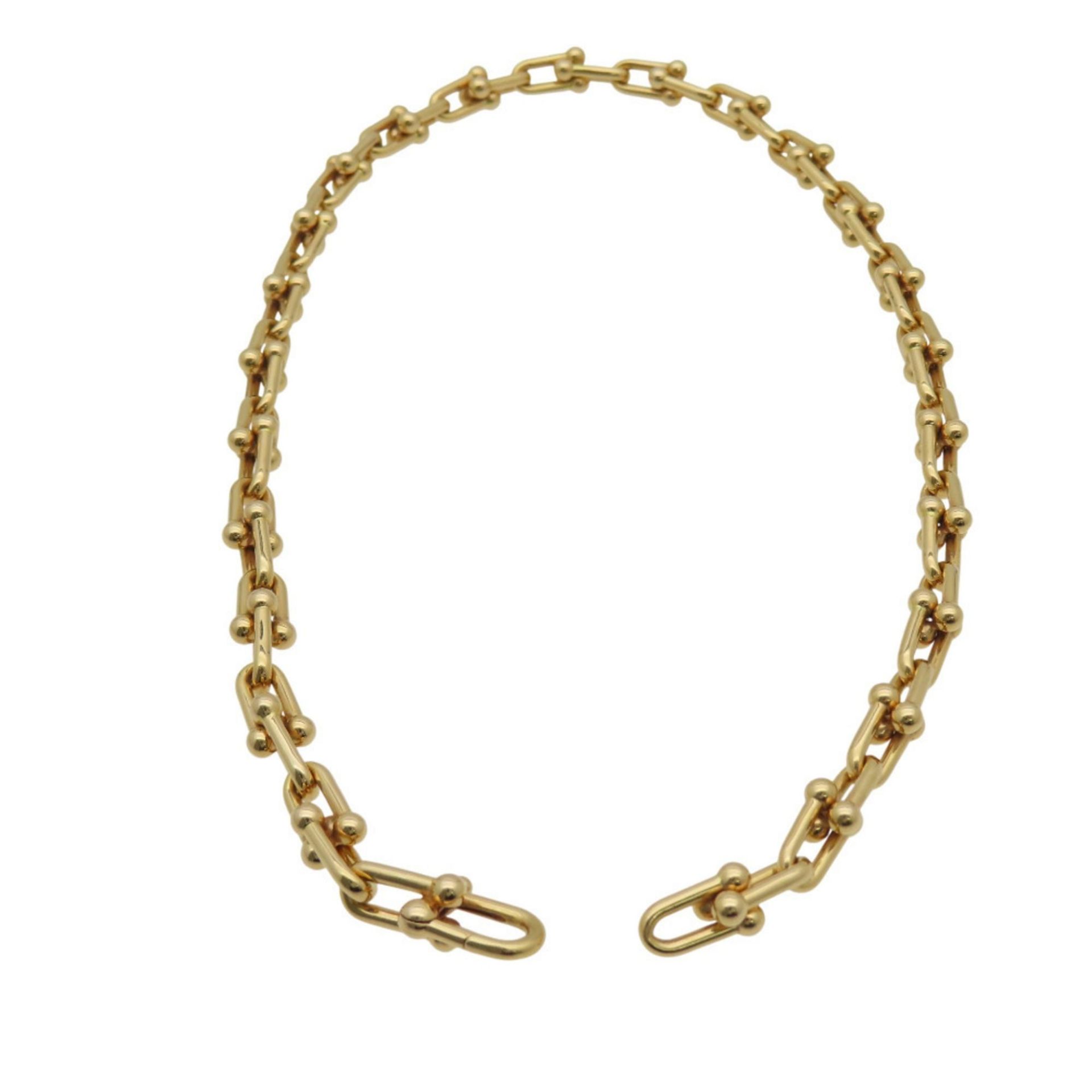 Excellent condition Tiffany & Co. HardWear 50cm medium link necklace in 750YG (55.2g) 18K yellow gol - Image 5 of 7