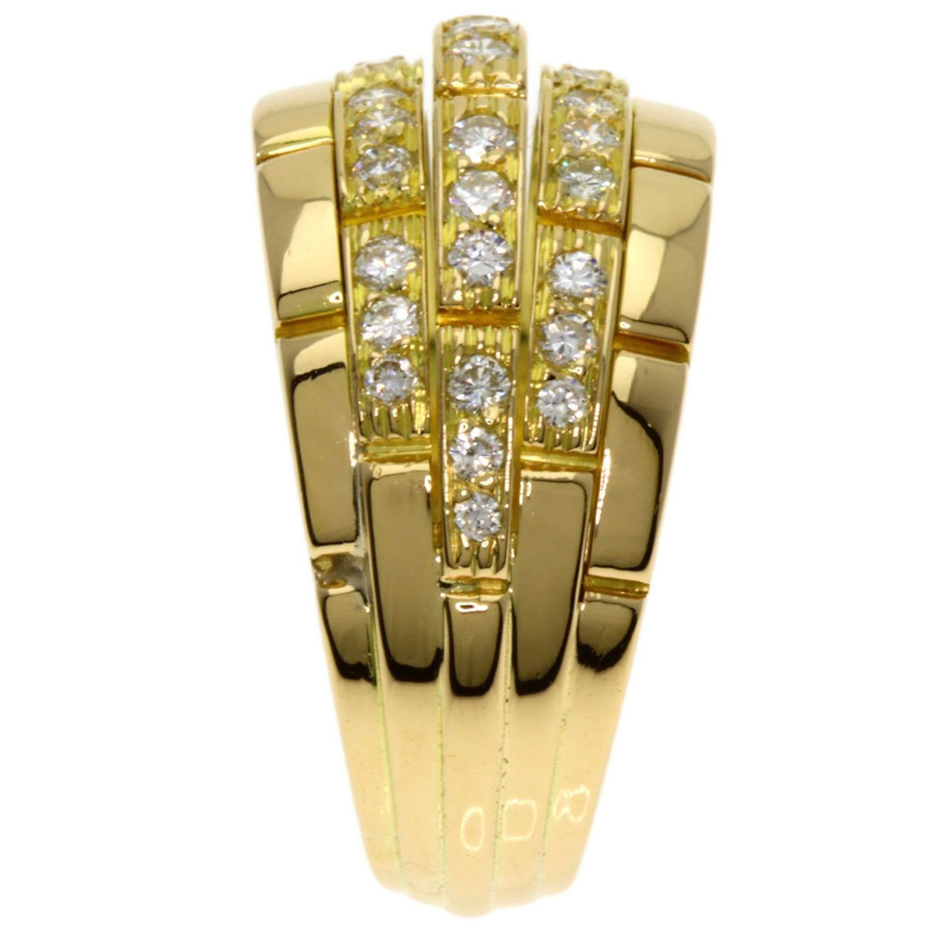 Cartier Oriane Diamond Ring in 18K Yellow Gold for Women - Image 3 of 11